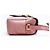 Borsa a tracolla in pelle Burberry rosa - vista 4