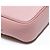 Borsa a tracolla in pelle Burberry rosa - vista 5