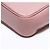 Borsa a tracolla in pelle Burberry rosa - vista 6