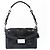 Borsa a Spalla in Raso SOUND BRAID di Prada Nero