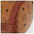 Borsa a Spalla MCM Vicetos Logogram in Pelle PVC Marrone Oro Auth 173576 D'oro - vista 10