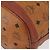 Borsa a Spalla MCM Vicetos Logogram in Pelle PVC Marrone Oro Auth 173576 D'oro - vista 11