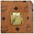 Borsa a Spalla MCM Vicetos Logogram in Pelle PVC Marrone Oro Auth 173576 D'oro - vista 14