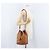 Borsa a Spalla MCM Vicetos Logogram in Pelle PVC Marrone Oro Auth 173576 D'oro - vista 22