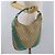 Borsa a Spalla GG Canvas Gucci Beige Verde Menta Argento 124357 Auth BA11129 - vista 22