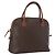 Céline Borsa a mano in tela Macadam CELINE in pelle PVC marrone oro Auth fm5177 D'oro