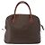 Céline Borsa a mano in tela Macadam CELINE in pelle PVC marrone oro Auth fm5177 D'oro - vista 3