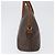 Céline Borsa a mano in tela Macadam CELINE in pelle PVC marrone oro Auth fm5177 D'oro - vista 4