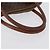 Céline Borsa a mano in tela Macadam CELINE in pelle PVC marrone oro Auth fm5177 D'oro - vista 7