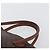 Céline Borsa a mano in tela Macadam CELINE in pelle PVC marrone oro Auth fm5177 D'oro - vista 8