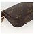 LOUIS VUITTON Monogram Vivienne Mini Pochette Accessori M81637 Auth 167034SM Monogramma - vista 13