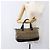 Borsa a mano in tela Nova Check Burberry marrone oro Auth mr2045 D'oro - vista 23