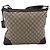 Borsa a Spalla GG Supreme in PVC Beige e Argento di GUCCI 148476 Auth ka2706 - vista 3