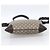 Borsa a Spalla GG Supreme in PVC Beige e Argento di GUCCI 148476 Auth ka2706 - vista 9