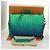 LOUIS VUITTON Borsa Tote Keepall Monogram Taurillon Illusion M59688 Auth 166969SM Verde - vista 29