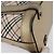 Borsa a Spalla Nova Check in Tela Beige e Argento Autentica BURBERRY 172803 - vista 10