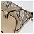 Borsa a Spalla Nova Check in Tela Beige e Argento Autentica BURBERRY 172803 - vista 11