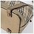 Borsa a Spalla Nova Check in Tela Beige e Argento Autentica BURBERRY 172803 - vista 13