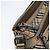Borsa a Spalla Nova Check in Tela Beige e Argento Autentica BURBERRY 172803 - vista 14