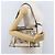 Borsa a Spalla Nova Check in Tela Beige e Argento Autentica BURBERRY 172803 - vista 24