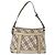 Borsa a Spalla Nova Check in Tela Beige e Argento Autentica BURBERRY 172803 - vista 3