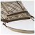 Borsa a Spalla Nova Check in Tela Beige e Argento Autentica BURBERRY 172803 - vista 6