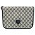 Gucci Borsa a Spalla GG Supreme PVC Navy Gold 001 116 0847 Auth ARZ232 D'oro Blu navy - vista 2