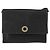 Sac à épaule CÉLINE Circle en cuir noir et or Auth fm5181 Doré - vue 2