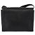 Sac à épaule CÉLINE Circle en cuir noir et or Auth fm5181 Doré - vue 3