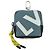 LOUIS VUITTON Pochette Quadrata Charm in Pelle Blocchi di Colore Grigio M00739 Auth ARZ207M Marrone - vista 2
