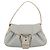 Céline CELINE C Macadam Canvas Schultertasche Hellblau Silber Auth LNZ508V - Ansicht 2