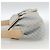 Céline CELINE C Macadam Canvas Schultertasche Hellblau Silber Auth LNZ508V - Ansicht 4