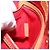 LOUIS VUITTON Monogram Vernis Reade PM Borsa a Mano Rossa M91088 LV Auth LNZ010 Rosso - vista 20