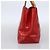 LOUIS VUITTON Monogram Vernis Reade PM Borsa a Mano Rossa M91088 LV Auth LNZ010 Rosso - vista 5