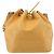 Noe LOUIS VUITTON Borsa a Spalla Petit Noé Epi Gialla M44109 LV Auth ka2646 Giallo - vista 3