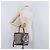Borsa Tote PRADA Velluto Vinile Marrone Auth 173602 - vista 22
