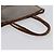 Borsa Tote PRADA Velluto Vinile Marrone Auth 173602 - vista 7