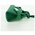 Charm per borsa Gancini Hugs in pelle verde argento Auth 172557M di Salvatore Ferragamo - vista 11