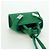 Charm per borsa Gancini Hugs in pelle verde argento Auth 172557M di Salvatore Ferragamo - vista 12