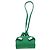 Charm per borsa Gancini Hugs in pelle verde argento Auth 172557M di Salvatore Ferragamo - vista 2