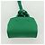 Charm per borsa Gancini Hugs in pelle verde argento Auth 172557M di Salvatore Ferragamo - vista 7