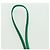 Charm per borsa Gancini Hugs in pelle verde argento Auth 172557M di Salvatore Ferragamo - vista 9