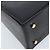 Borsa a mano in pelle Gancini Salvatore Ferragamo 2 in 1 Nero Oro Auth 172790 - vista 13