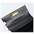 Borsa a mano in pelle Gancini Salvatore Ferragamo 2 in 1 Nero Oro Auth 172790 - vista 17