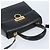 Borsa a mano in pelle Gancini Salvatore Ferragamo 2 in 1 Nero Oro Auth 172790 - vista 6