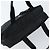 PRADA Borsa a Mano Nylon Nero Argento Auth gh1778 - vista 6