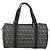 Bolso de mano de lona Zucchino FENDI azul marino plata Auth LNZ205 - vista 3