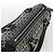 Bolso de mano de lona Zucchino FENDI azul marino plata Auth LNZ205 - vista 6