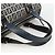 Bolso de mano de lona Zucchino FENDI azul marino plata Auth LNZ205 - vista 7
