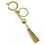 LOUIS VUITTON Llave Swing en metal dorado M65997 LV Auth ARZ269V